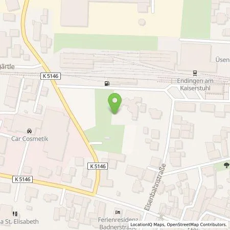 Standortübersicht der Tankstelle Elektro Ralf Bickel in 79346 Endingen