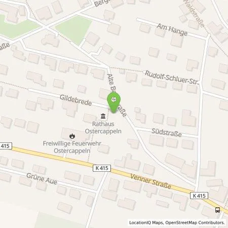 Standortübersicht der Tankstelle Gemeinde Ostercappeln in 49179 Ostercappeln