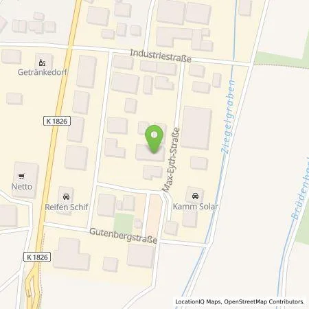 Standortübersicht der Tankstelle STRICKER EDV in 71549 Auenwald