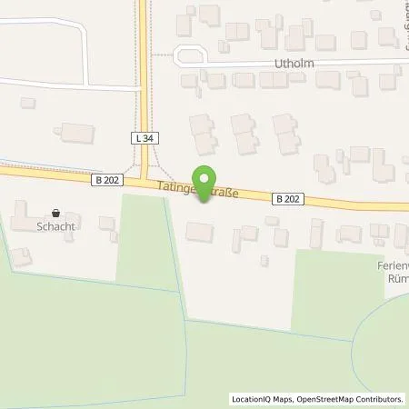 Standortübersicht der Tankstelle Knutzen Einzelunternehmen in 25836 Garding