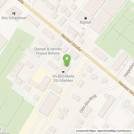 Standortübersicht der Tankstelle VG Verbrauchergemeinschaft für umweltgerecht erzeugte Produkte eG in 01219 Dresden