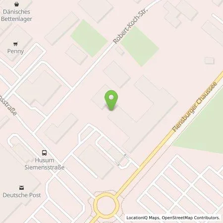 Standortübersicht der Tankstelle Auto-Vertrieb Kielsburg GmbH in 25813 Husum