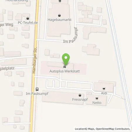 Standortübersicht der Tankstelle AUTOPLUS AG in 38518 Gifhorn