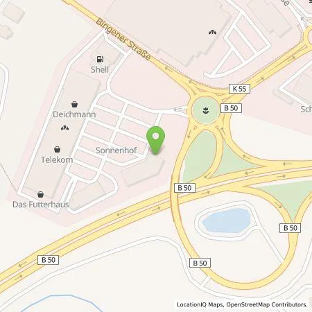 Standortübersicht der Tankstelle AUTOPLUS AG in 55469 Simmern