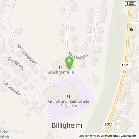 Standortübersicht der Tankstelle Josef Kaslik in 74842 Billigheim