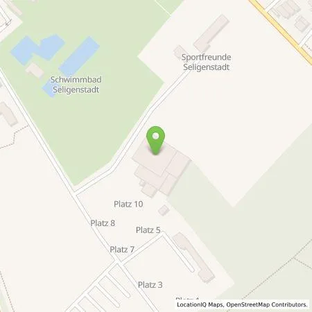 Standortübersicht der Tankstelle Vita Nova Fitness- und Rückenzentrum GmbH in 63500 Seligenstadt