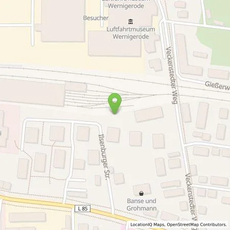 Standortübersicht der Tankstelle Wernigeröder Wohnungsgenossenschaft eG in 38855 Wernigerode