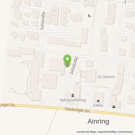 Standortübersicht der Tankstelle Senioren-Wohnstift Mozart Betriebsgesellschaft mbH in 83404 Ainring