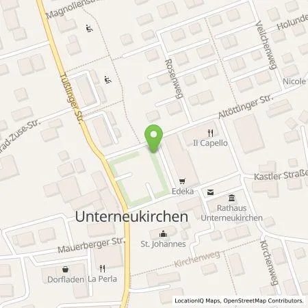 Standortübersicht der Tankstelle Elektrizitätsgenossenschaft Unterneukirchen eG in 84579 Unterneukirchen