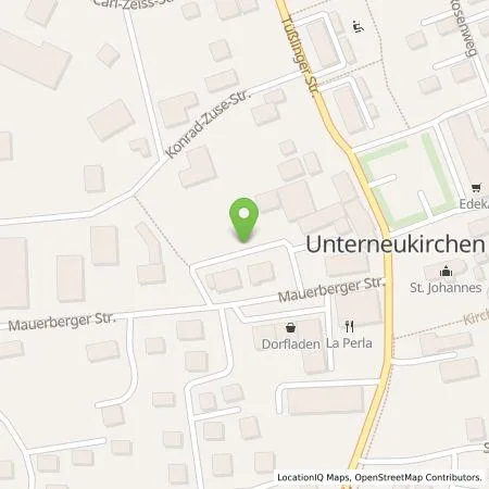 Standortübersicht der Tankstelle Elektrizitätsgenossenschaft Unterneukirchen eG in 84579 Unterneukirchen