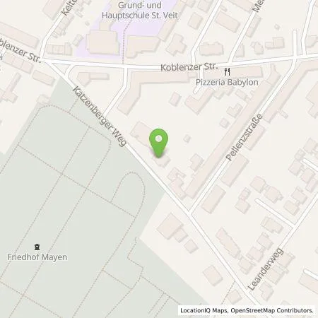 Standortübersicht der Tankstelle Werner Neumann in 56727 Mayen