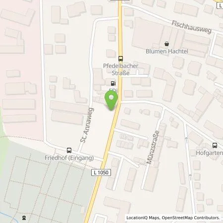 Standortübersicht der Tankstelle Dorn Bestattungen GmbH in 74613 Öhringen