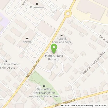 Standortübersicht der Tankstelle Peter Park System GmbH in 63897 Miltenberg