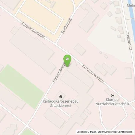 Standortübersicht der Tankstelle WIR  Wagner Immobilien Renchen GmbH in 77871 Renchen