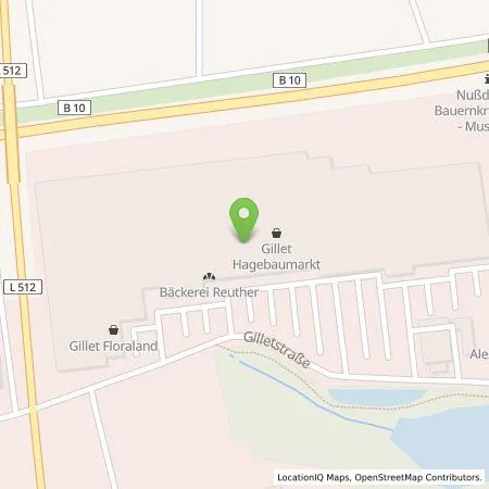 Standortübersicht der Tankstelle Gillet HausKonzept GmbH in 76829 Landau