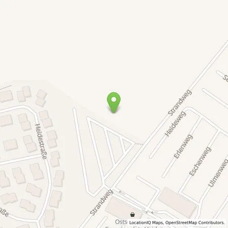 Standortübersicht der Tankstelle Helga und Karsten Heide GbR in 24369 Waabs