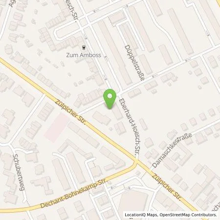 Standortübersicht der Tankstelle Quast & Mies OHG in 52351 Düren