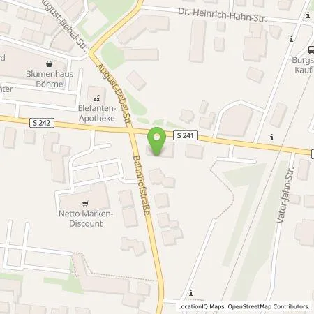 Standortübersicht der Tankstelle Energiegenossenschaft Chemnitz Zwickau eG in 09217 Burgstädt