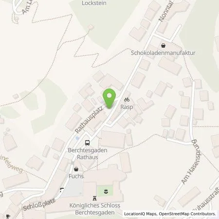 Standortübersicht der Tankstelle Energie Südbayern GmbH in 83471 Berchtesgaden