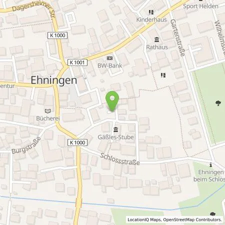 Standortübersicht der Tankstelle Stadtwerke Böblingen GmbH & Co. KG in 71139 Ehningen