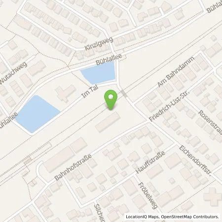 Standortübersicht der Tankstelle Stadtwerke Böblingen GmbH & Co. KG in 71139 Ehningen