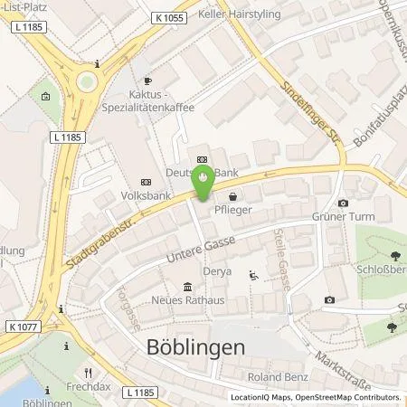 Standortübersicht der Tankstelle Stadtwerke Böblingen GmbH & Co. KG in 71032 Böblingen