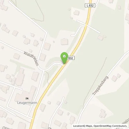 Standortübersicht der Tankstelle Lars Poppke in 49477 Ibbenbüren