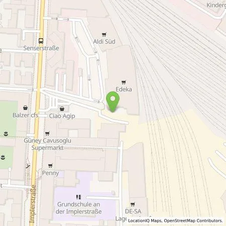 Standortübersicht der Tankstelle Euromaster GmbH in 81371 München