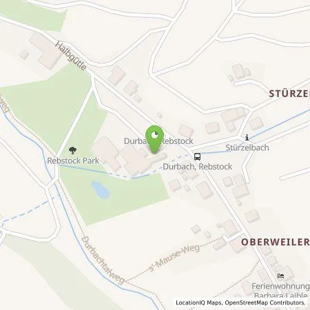 Standortübersicht der Tankstelle Hotel-Restaurant Rebstock Volker Baumann e.K.vb in 77770 Durbach