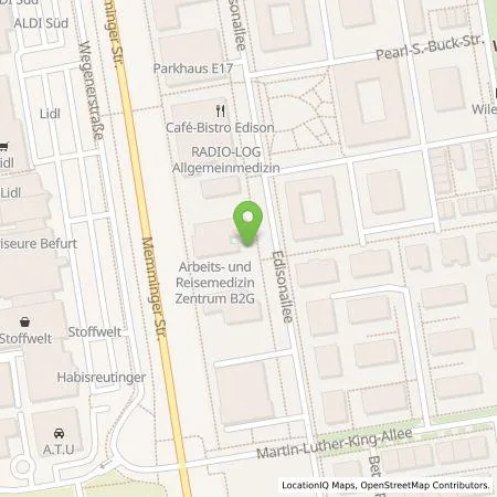 Standortübersicht der Tankstelle BLM PV GbR in 89231 Neu-Ulm