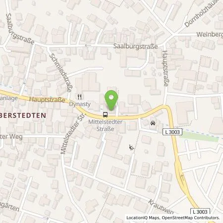 Standortübersicht der Tankstelle Taunus Sparkasse in 61440 Oberursel