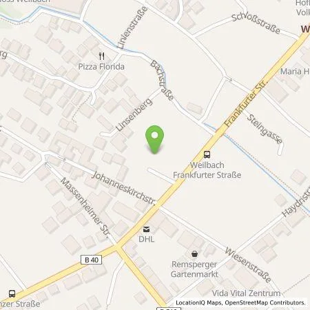 Standortübersicht der Tankstelle Taunus Sparkasse in 65439 Flörsheim