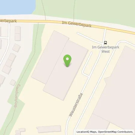 Standortübersicht der Tankstelle Seibel und Weyer GmbH in 46240 Bottrop