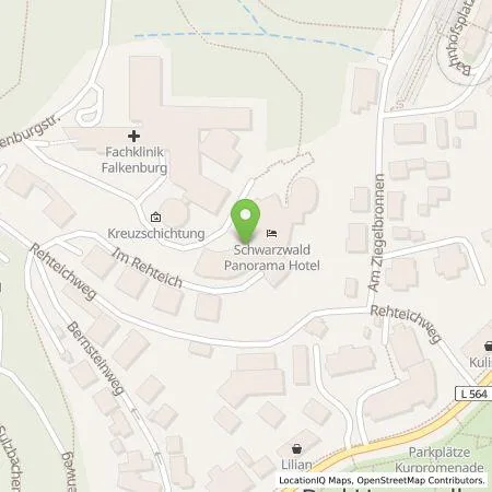 Standortübersicht der Tankstelle Stephan Bode Hotelbetriebs- und Verwaltungs GmbH in 76332 Bad Herrenalb