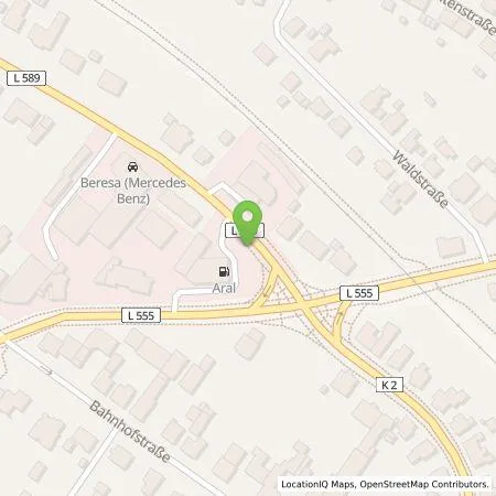 Standortübersicht der Tankstelle Hans Nassmacher GmbH in 49525 Lengerich