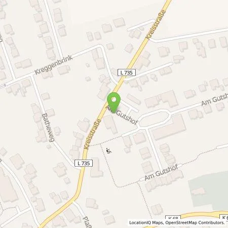 Standortübersicht der Tankstelle Mues + Schrewe GmbH in 59581 Warstein