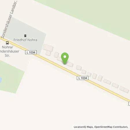 Standortübersicht der Tankstelle Liebram Elektrotechnologien GmbH in 99752 Bleicherode