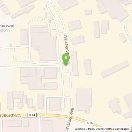 Standortübersicht der Tankstelle Schmeing Stahlbau GmbH in 46354 Südlohn