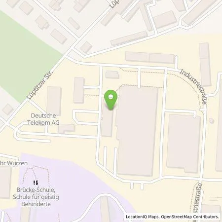 Standortübersicht der Tankstelle WUTRA Fördertechnik GmbH in 04808 Wurzen