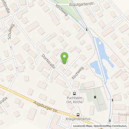 Standortübersicht der Tankstelle Johann Hainzinger Photovoltaik in 82178 Puchheim