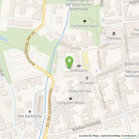 Standortübersicht der Tankstelle Frankfurter Volksbank eG in 64807 Dieburg