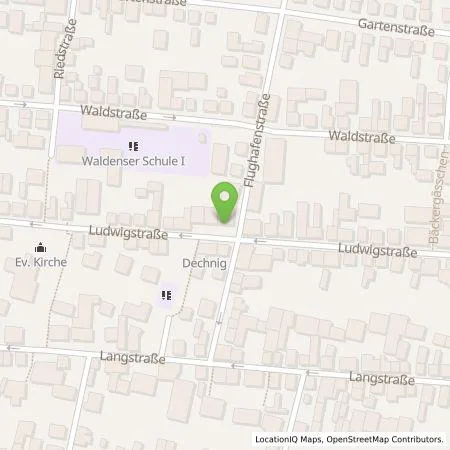 Standortübersicht der Tankstelle Frankfurter Volksbank eG in 64546 Mörfelden-Walldorf