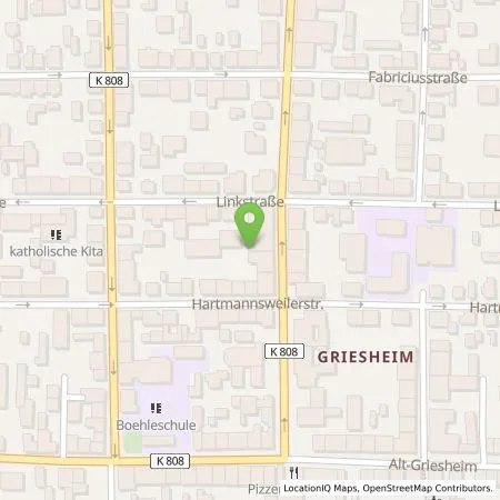 Standortübersicht der Tankstelle Frankfurter Volksbank eG in 65933 Frankfurt