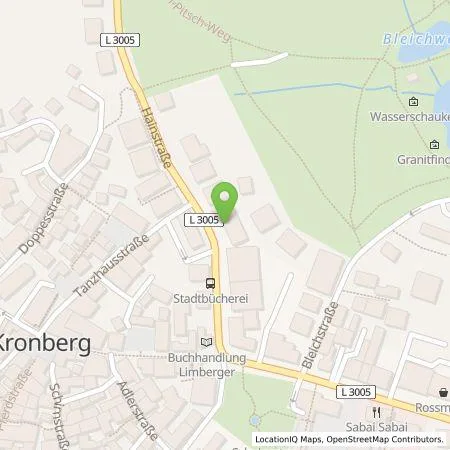 Standortübersicht der Tankstelle Frankfurter Volksbank eG in 61476 Kronberg