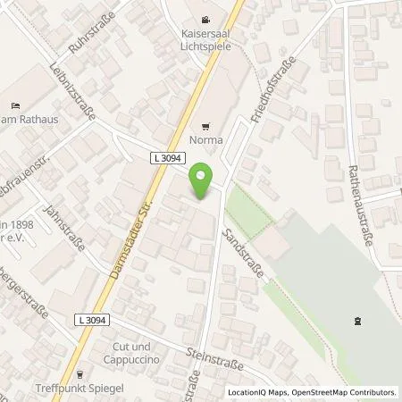 Standortübersicht der Tankstelle Frankfurter Volksbank eG in 64839 Münster