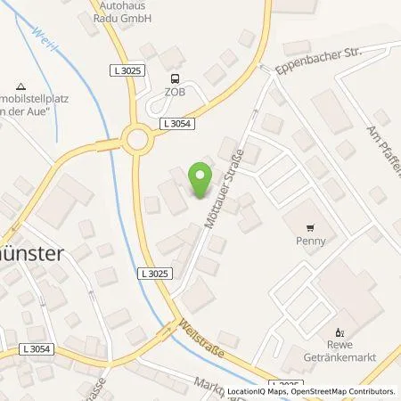 Standortübersicht der Tankstelle Frankfurter Volksbank eG in 35789 Weilmünster