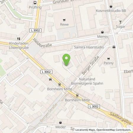 Standortübersicht der Tankstelle Frankfurter Volksbank eG in 60385 Frankfurt