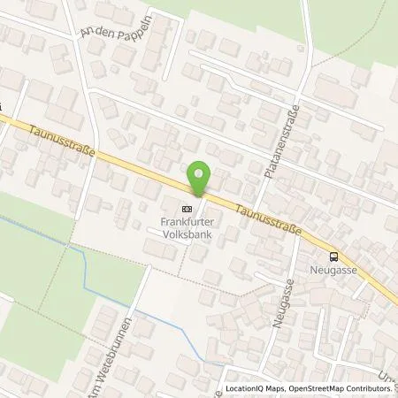 Standortübersicht der Tankstelle Frankfurter Volksbank eG in 61440 Oberursel