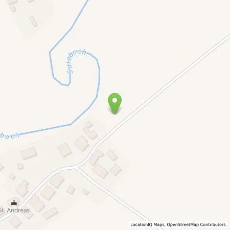 Standortübersicht der Tankstelle Christian Anzinger in 84381 Johanniskirchen