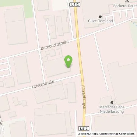 Standortübersicht der Tankstelle Gillet Baustoffe Besitz GmbH & Co. KG in 76829 Landau